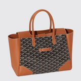 Saïgon Tote Bag in Tan/Black