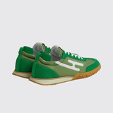 Jet Sneakers in Vert Jungle / Blanc