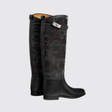 Jumping Boots in Noir