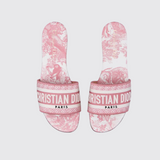 Mule Dway Dioriviera Sandals in Rose Bégonia