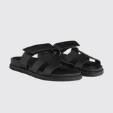 Chypre Sandals in Black