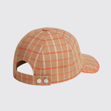 Serena Cap in Beige / Orange