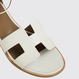 Santorini Sandals in Blanc