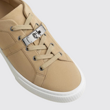 Day Sneakers in Beige Lin / Blanc
