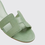 Oasis Sandals in Vert Jade