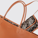 Anjou GM Bag in Tan/Black