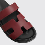 Chypre Sandals in Rouge H