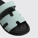 Chypre Sandals in Bleu Glacier