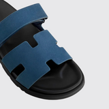 Chypre Sandals in Bleu Turquin