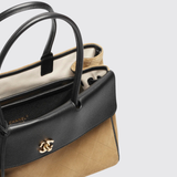 Two-Toned Small Tote Bag