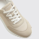 Bouncing Sneakers in Beige Glaise