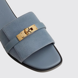 Giulia Sandals in Bleu Grignon