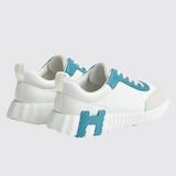 Bouncing Sneakers in Blanc/Bleu Minéral