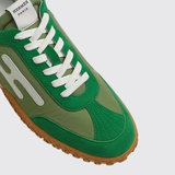 Jet Sneakers in Vert Jungle / Blanc