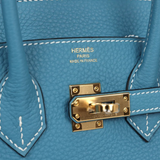 Birkin 25 in Bleu Jean