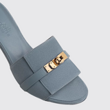 Gigi 50 Sandals in Bleu Grignon