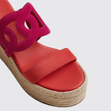 Ithea 30 in Rose Bougainvillier / Rose Vermillon