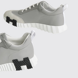 Men's Bouncing Sneakers in Multicolore Gris Tempérance