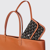 Anjou PM Bag in Tan/Black
