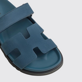 Chypre Sandals in Bleu Turquin