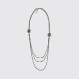 CC Coco Camellia Coin Necklace