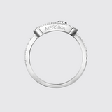 Move Uno Pavé LM (White Gold)