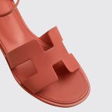 Santorini Sandals in Rouge Tomette