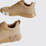 Men's Bouncing Sneakers in Beige Albâtre