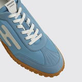 Jet Sneakers in Bleu Jean / Blanc