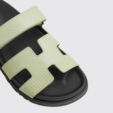 Chypre Sandals in Vert De Mer