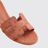 Oasis Sandals in Orange Nacarat