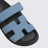 Chypre Sandals in Bleu Jean