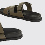 Chypre Sandals in Vert Toundra