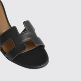 Oasis Sandals in Noir