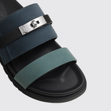 Jackson Sandals in Multicolore Bleu Tonnerre