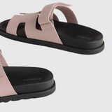 Chypre Sandals in Rose Cancan