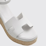 Elda Espadrilles in Blanc