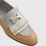Royal Loafers in Multicolore Beige Albinos