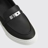 Game Slip-Ons in Noir