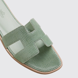 Oran Sandals in Vert Jade