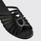 Noria Sandals in Noir