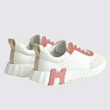 Bouncing Sneakers in Blanc/Rose de Venise