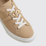 Day Sneakers in Beige Lin / Blanc