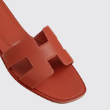 Oran Sandals in Rouge de Turin
