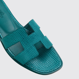 Oran Sandals in Vert Oxford