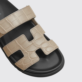 Chypre Sandals in Beige Nomade