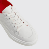 Deep Sneakers in Blanc/Rouge Jaipur