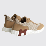 Men's Bouncing Sneakers in Beige Argile