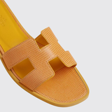 Oran Sandals in Jaune Bouton D'or