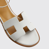 Santorini Sandals in Blanc